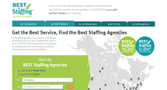 Desktop Screenshot of bestofstaffing.com